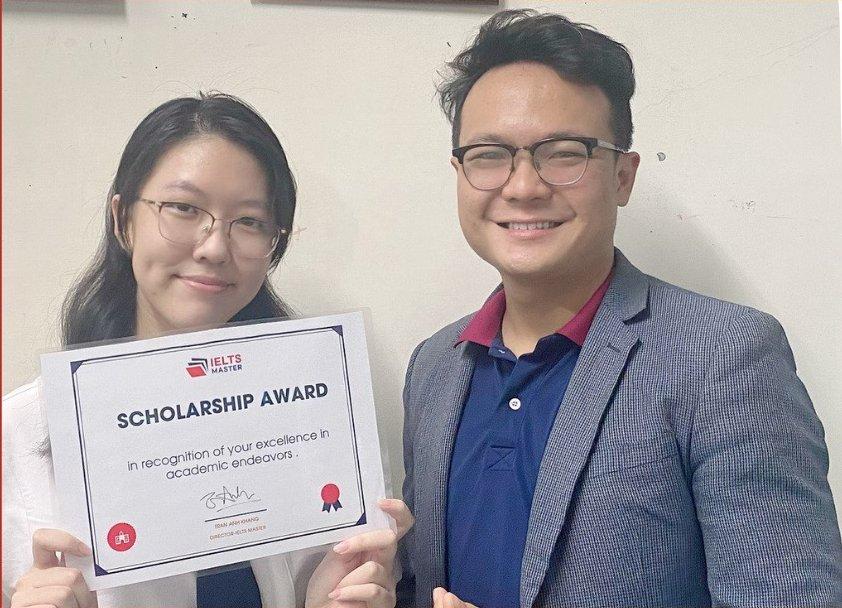 Engonow student awarded an IELTS scholarship